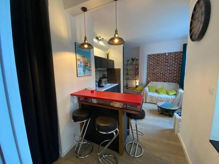 Le Nid D'Orient Entre Matabiau Et Capitole Parking Apartment Тулуза Екстериор снимка