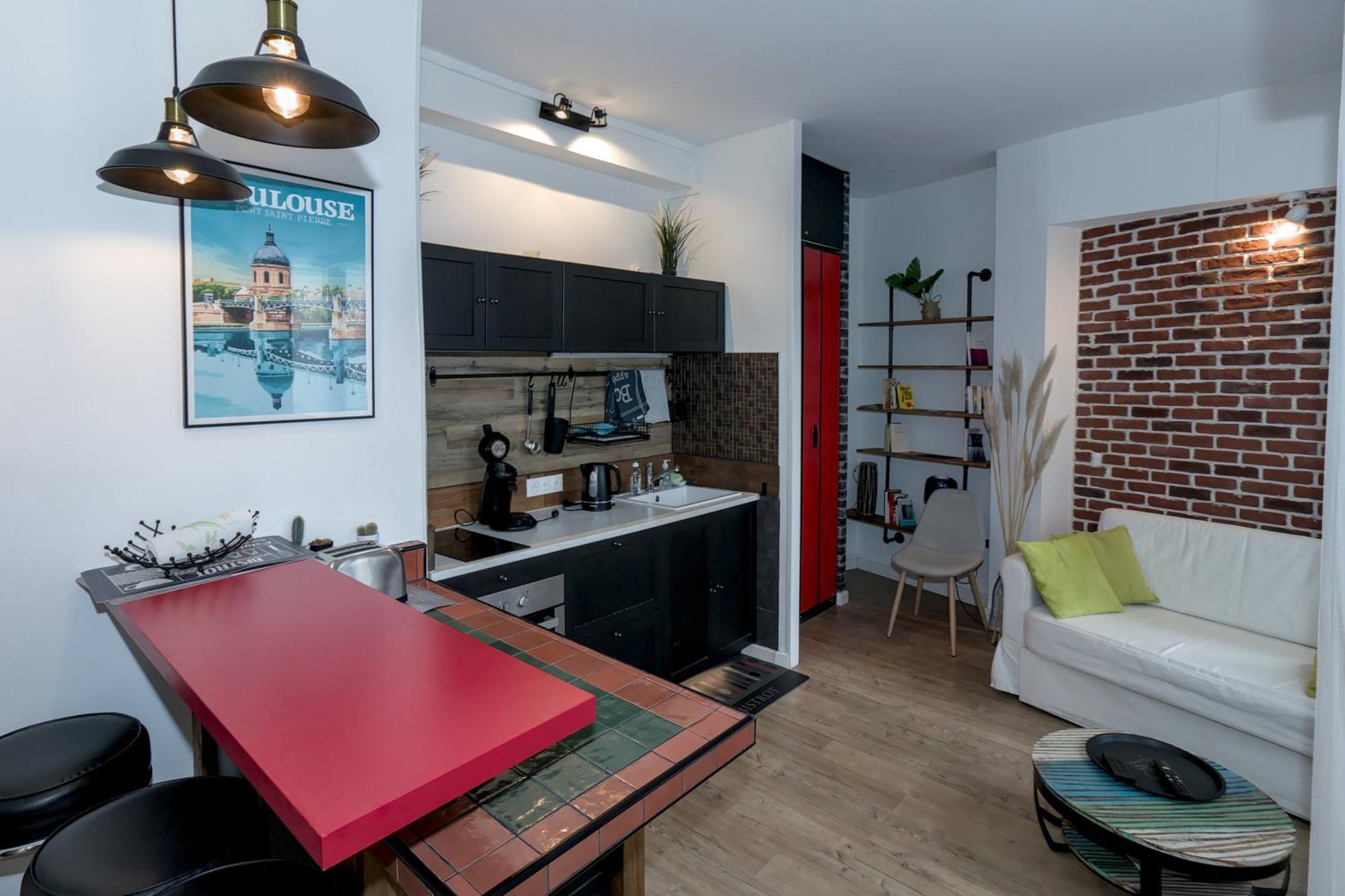 Le Nid D'Orient Entre Matabiau Et Capitole Parking Apartment Тулуза Екстериор снимка