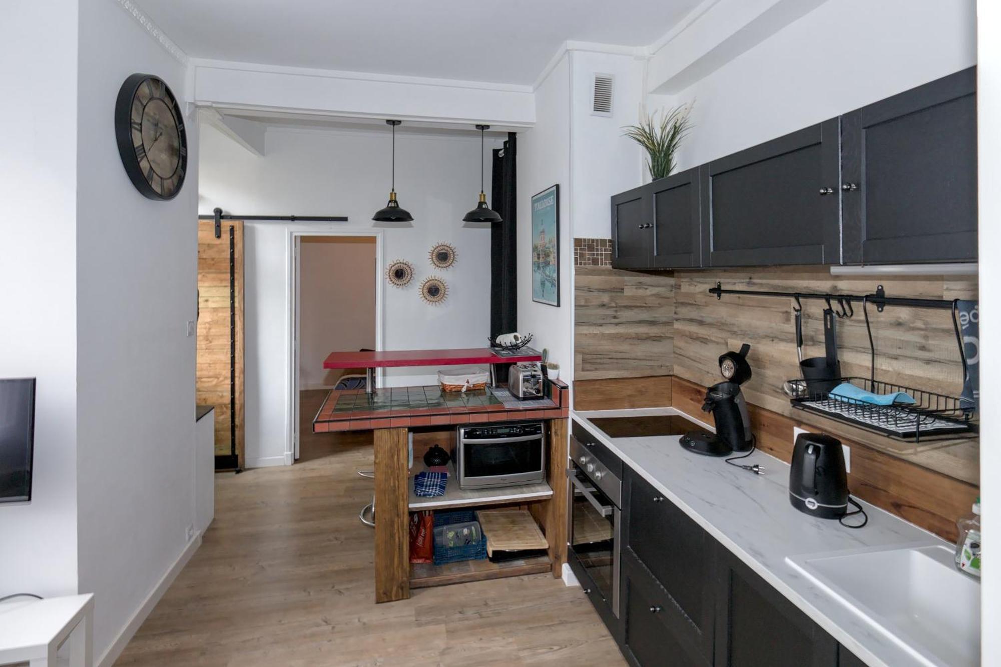 Le Nid D'Orient Entre Matabiau Et Capitole Parking Apartment Тулуза Екстериор снимка